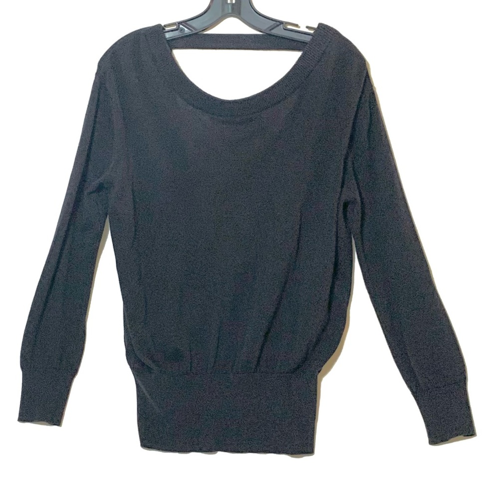 Pact organic open-back sweater